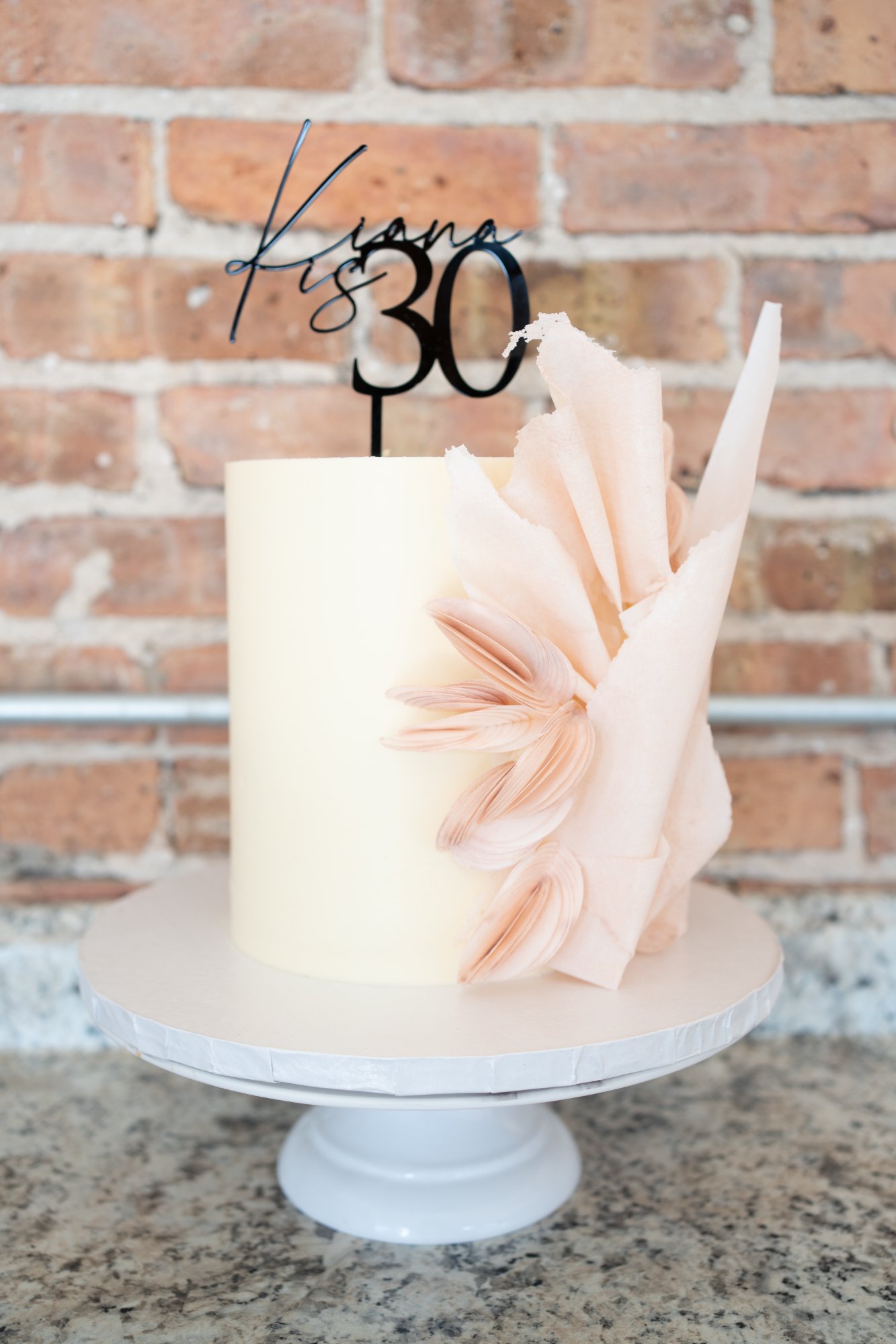 6 and 8 inch cakes